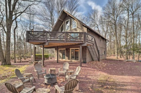 Lake Harmony Home with Game Room and Fire Pit! Lake Harmony